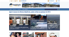 Desktop Screenshot of jequitinhonhanews.com